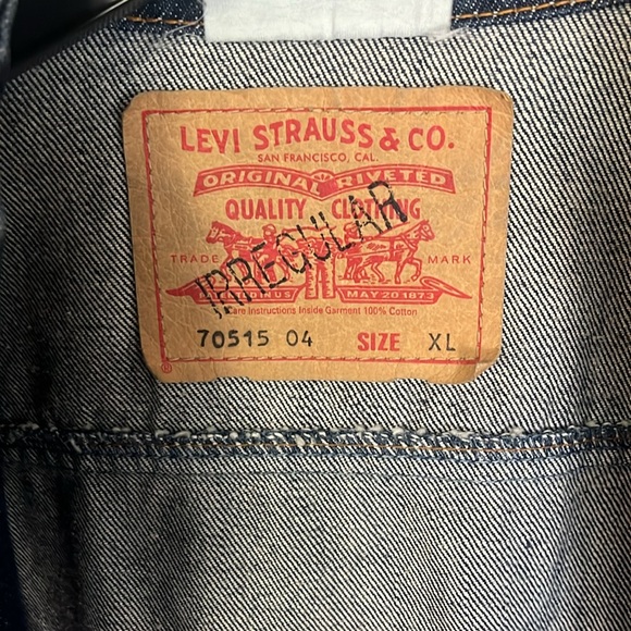 Levi 70515 rare vintage railroad jacket - Picture 3 of 9